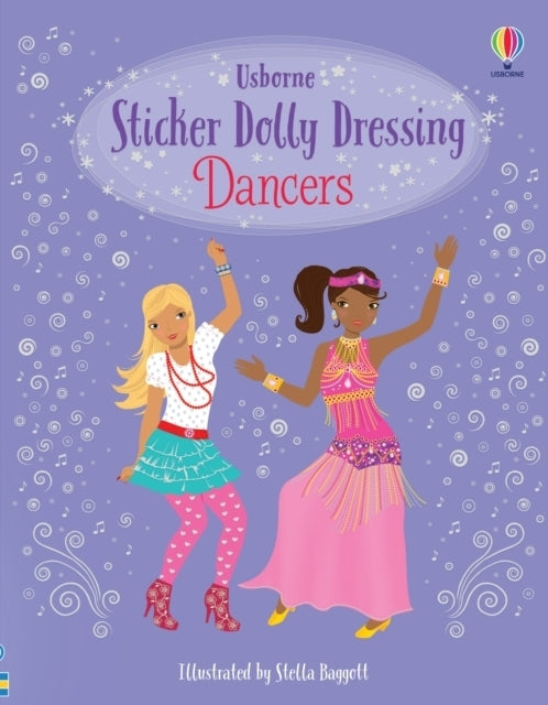 Sticker Dolly Dressing Dancers Book by Usborne 3+