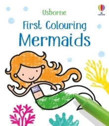 First Colouring Mermaids Book by Usborne