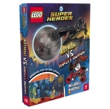 LEGO DC Super Heroes Batman vs. Harley Quinn Books & Minifigures