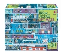 300 Piece Spy Maze Usborne Book and Jigsaw 6+