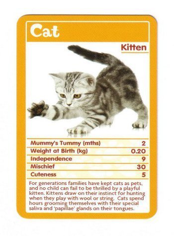 Top Trumps Baby Animals