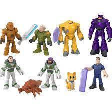 Imaginext Buzz Lightyear Darby Steel & Zap Patrol Disney Pixar