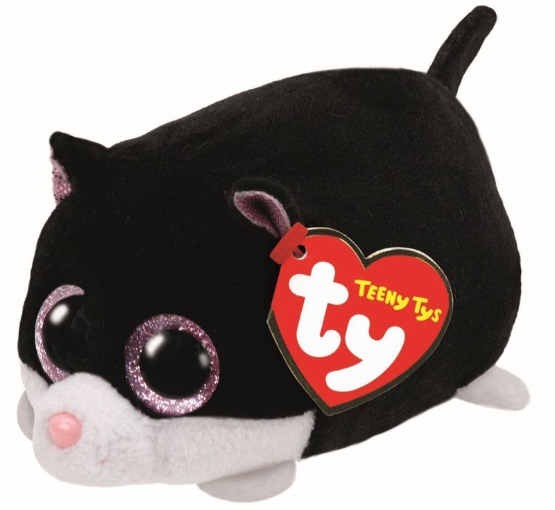 Cara the Black and White Cat Teeny Tys Soft Toy DOB November 20