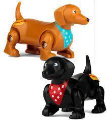 Clockwork Sausage Dog Wind Up Toy 3+