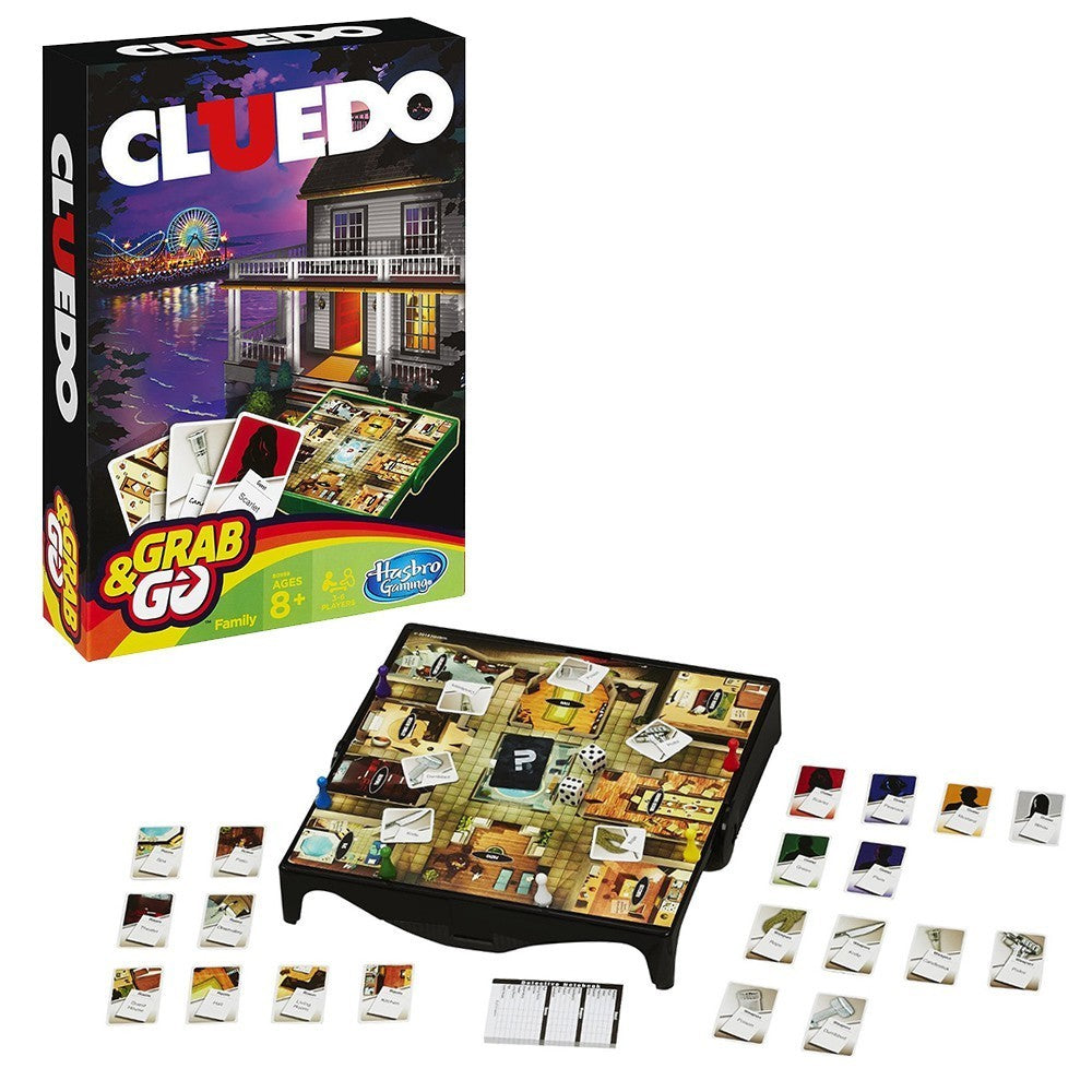 Cluedo Grab and Go by Hasbro Games 8+