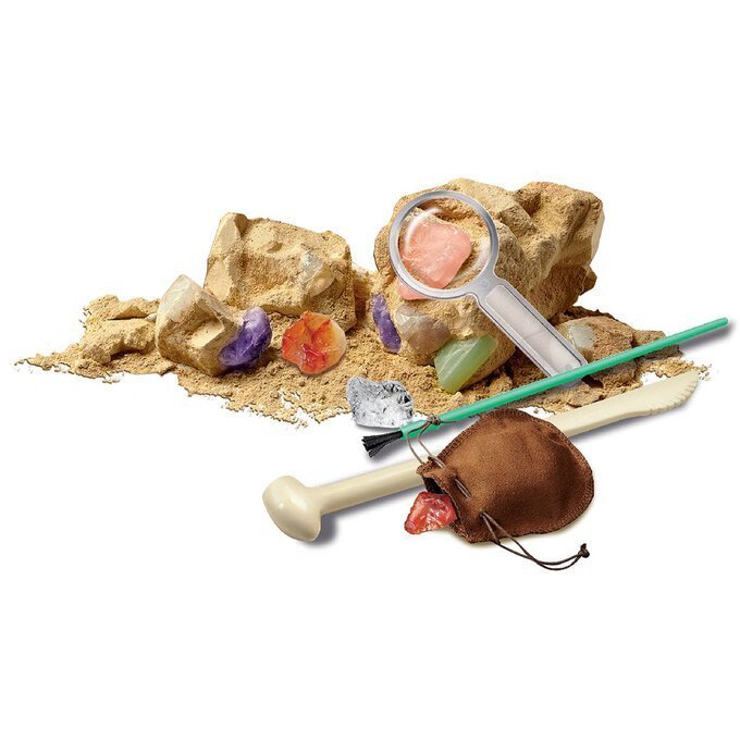Crystal Mining Dig A Gem Science Kit 5+ by 4M KidzLab