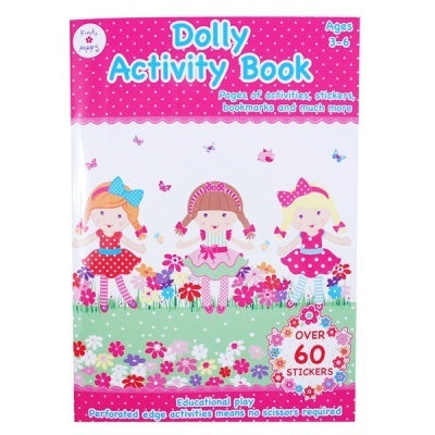 Polka Dot Dolly Activity Book by Pink Poppy SPC-835