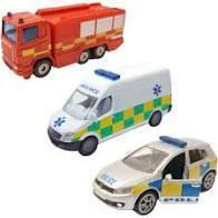 Fresh Metal 3 Inch Emergency Forces Fire Car Vehicle 3+