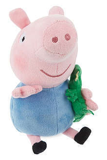 George from Peppa Pig 18cm TY Beanie Babies Soft Toy 46130