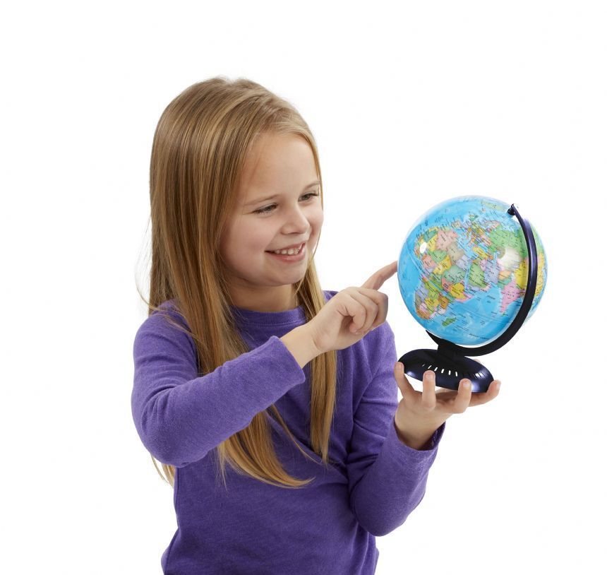 14cm World Globe of Earth by Brainstorm Toys