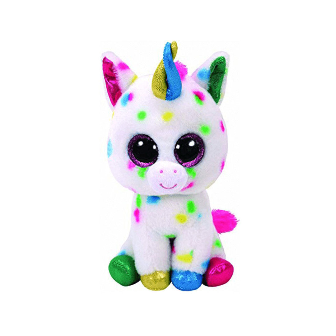 Harmonie the Unicorn 15cm Ty Beanie Soft Toy DOB September 7