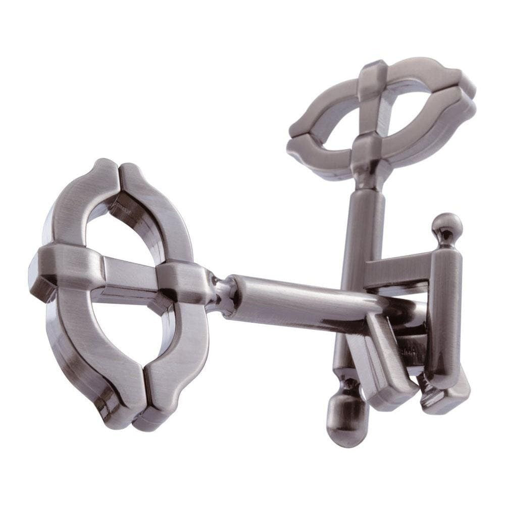 Huzzle Cast Key 2 Metal Puzzle Level 2 Brain Challenge 8+