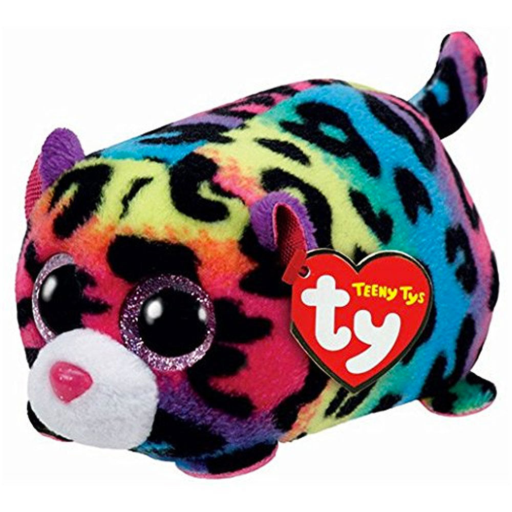 Jelly the Leopard Teeny Ty Beanie Soft Toy 42163 DOB June 18