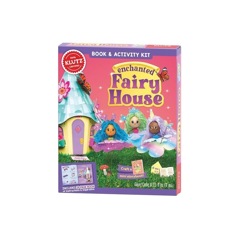Make your Own Enchanted Fairy House Magical Garden by Klutz 7+