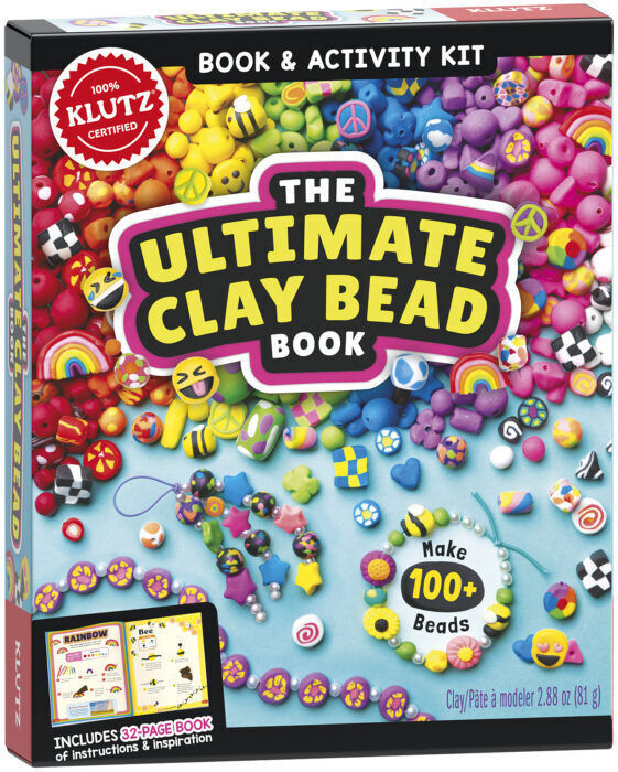 The Ultimate Clay Bead Make Your Own Book by Klutz 8+ Crafts