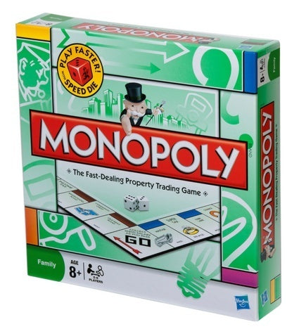 Monopoly Board Game by Hasbro 8+