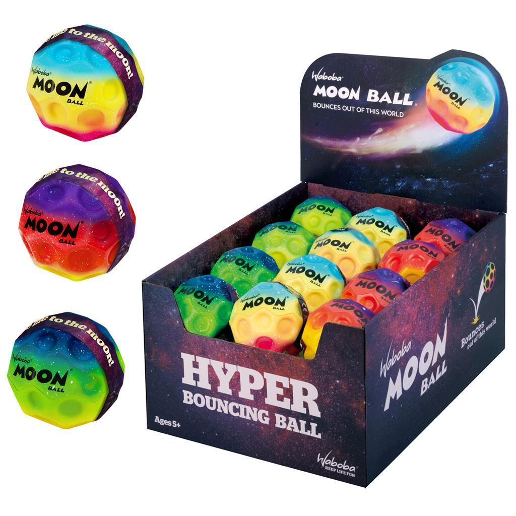 Waboba Rainbow Gradient Moon Ball Extreme Bounce Ball 3+