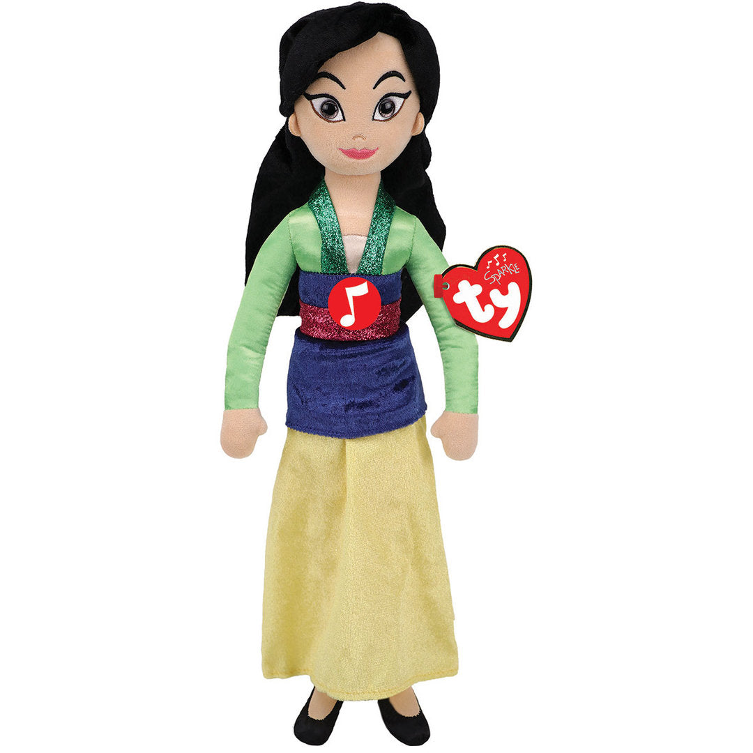 Mulan TY Beanie With Sound 40cm Medium Princess Disney Character