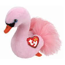 Odette the Pink Swan Original TY Beanie Babies DOB January 27