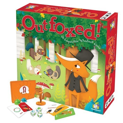 Outfoxed the 5+ Game where you work as a team by Gamewright