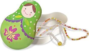 Paint Your Own Russian Doll Trinket Box Craft Set by 4M 5+