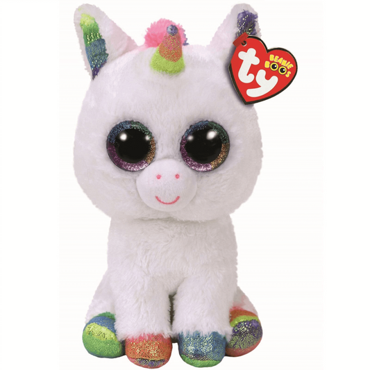 Pixy the Unicorn 15cm TY Beanie Soft Toy Plush DOB May 26