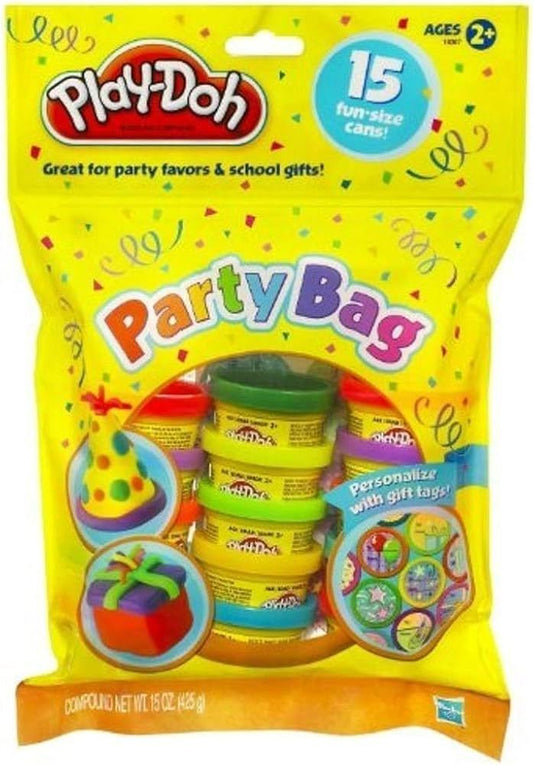 Play-Doh 15 Pots of Coloured Doh 420g Party Bag 2+ Fun