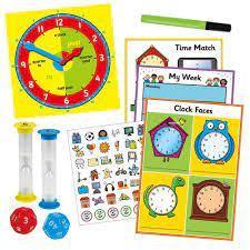 Play And Learn Tell the Time Set 5-10 Years by Galt