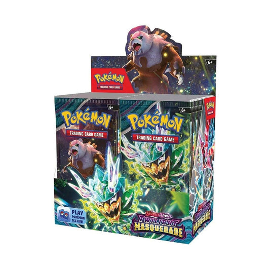 Pokemon Scarlet & Violet 6 Twilight Masquerade Booster 6+