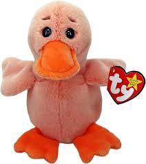 Quacker Jax The Duck II Original 15cm TY Beanie DOB November 24