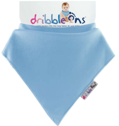 Dribble Ons Baby Blue Bib DRIBBL