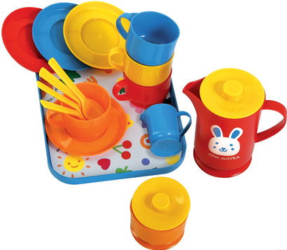 Toy tea / coffee service set - Blue GW45413