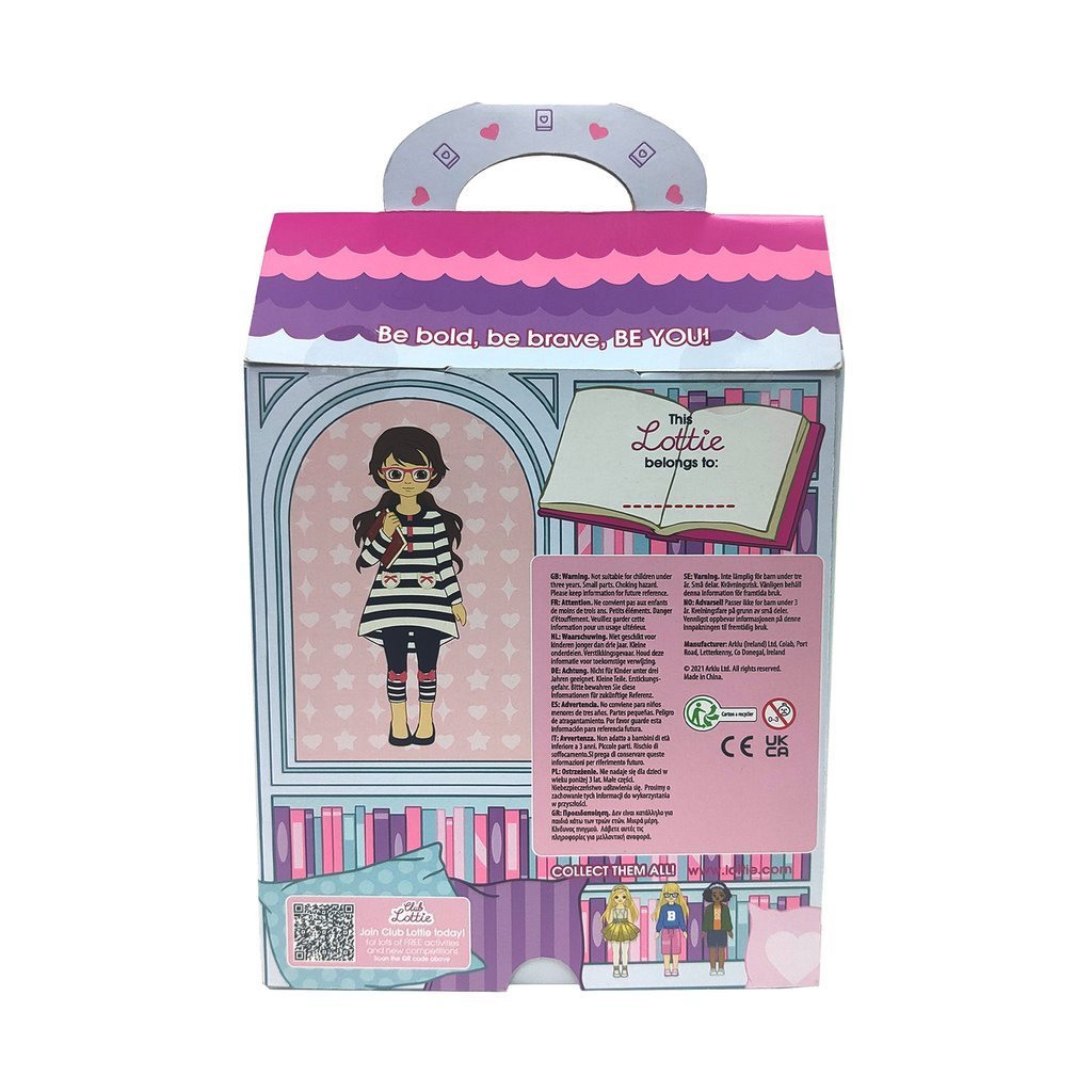 Book Lover Story Time Lottie Doll and Outfit LT164 3+