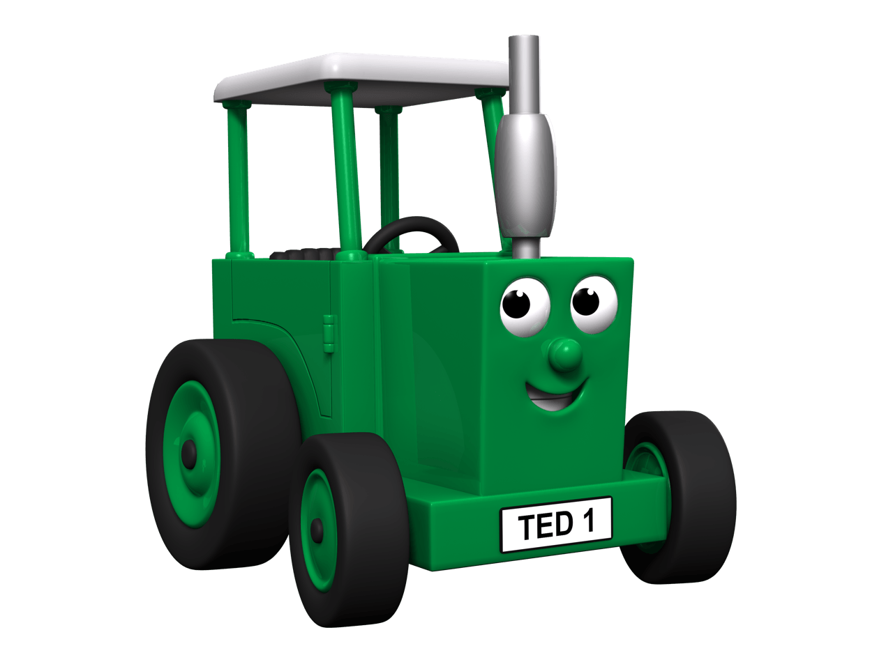 Tractor Ted Navy Blue Polo Shirt Short Sleeve T-Shirt T019