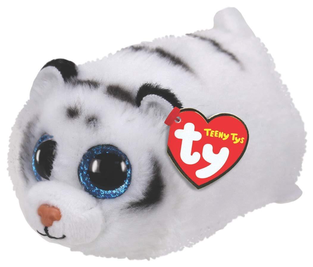 Tundra the Tiger Fluffy Teeny Ty Beanie Soft Toy DOB November 29