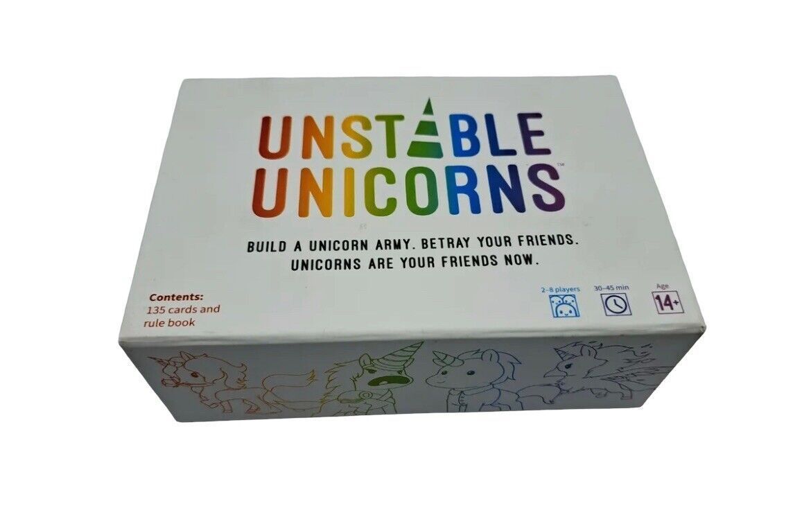 Unstable Unicorns Card Game 14+
