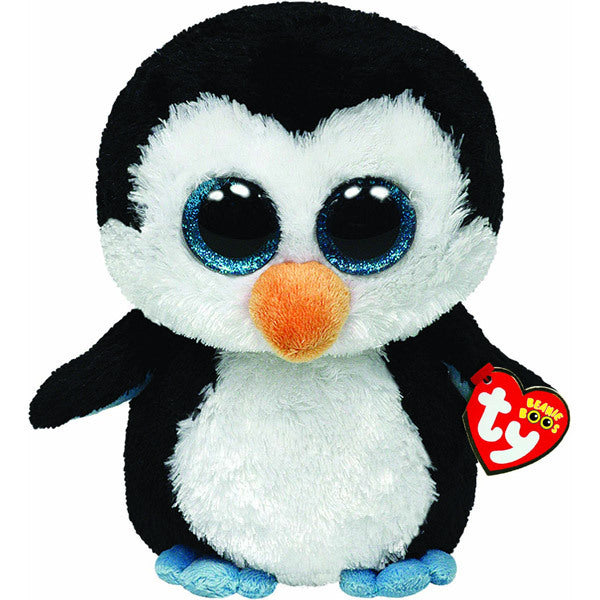 Waddles the Penguin 15cm Ty Beanie Boo Soft Toy DOB May 11