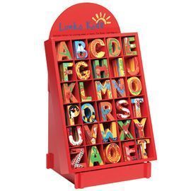 Wooden Jungle Animals Alphabet Capital Letters