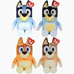 Bandit the dog Bluey's Dad Ty Beanie 19cm 0+