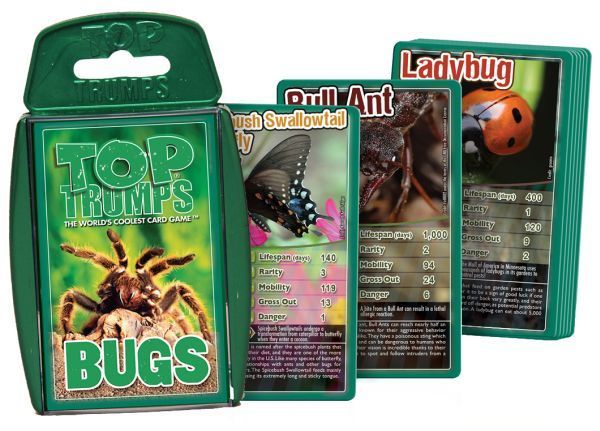 Top Trumps Bugs Card Game Pack