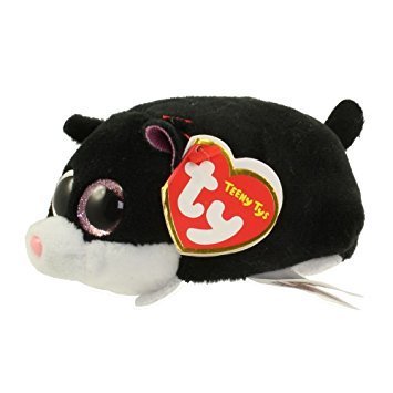 Cara the Black and White Cat Teeny Tys Soft Toy DOB November 20