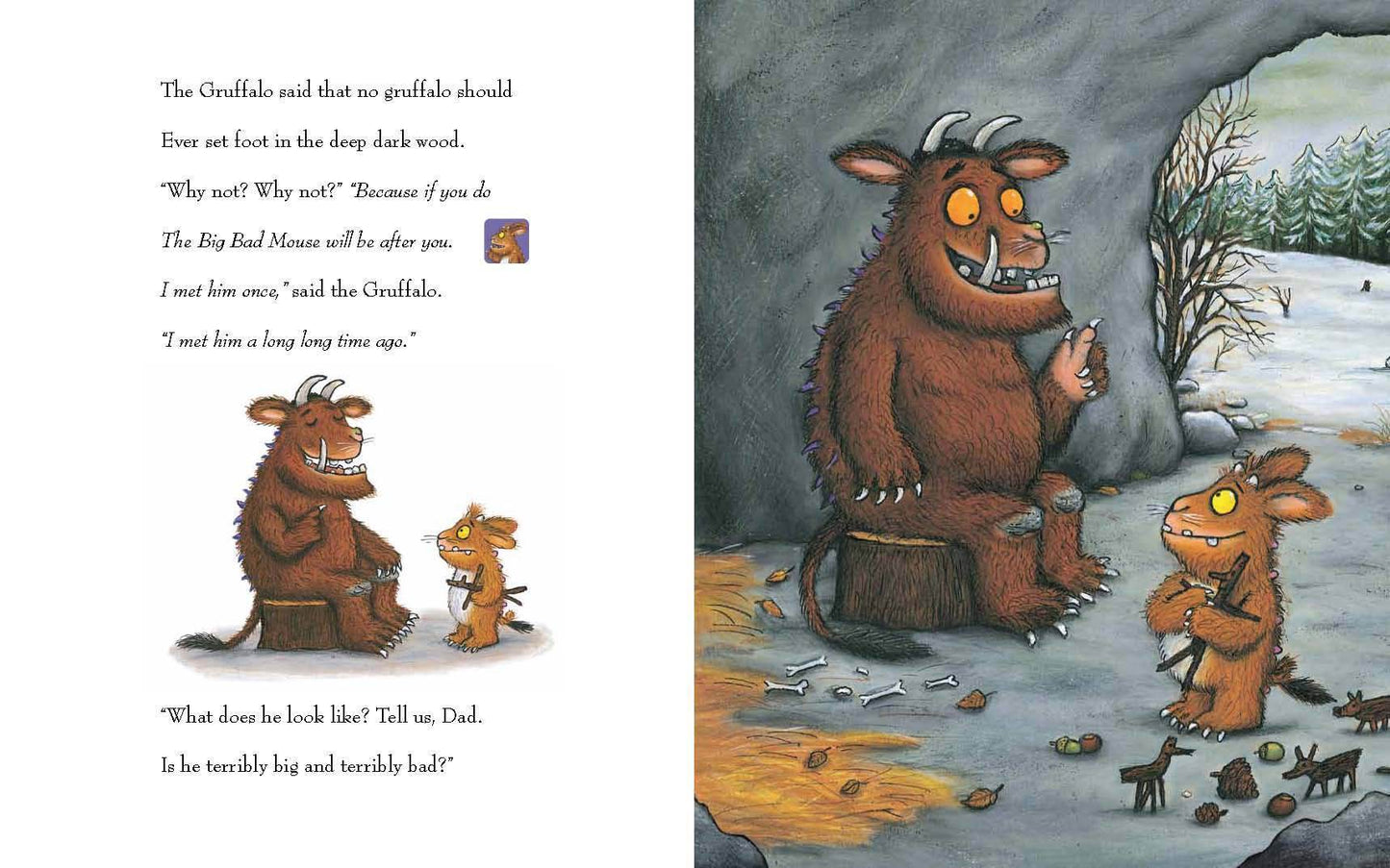 The Gruffalo's Child Board Book by Julia Donaldson
