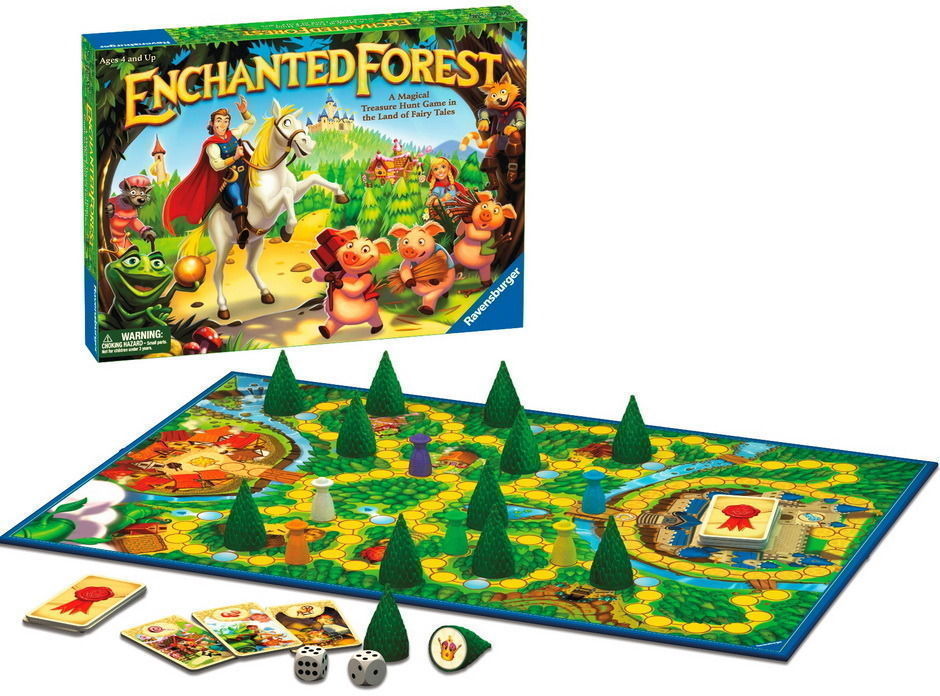 The Enchanted Forest Board Game by Ravensburger 4+