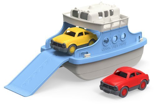 Ferry Boat with Cars Bath Toy by Green Toys GTFRBA1038
