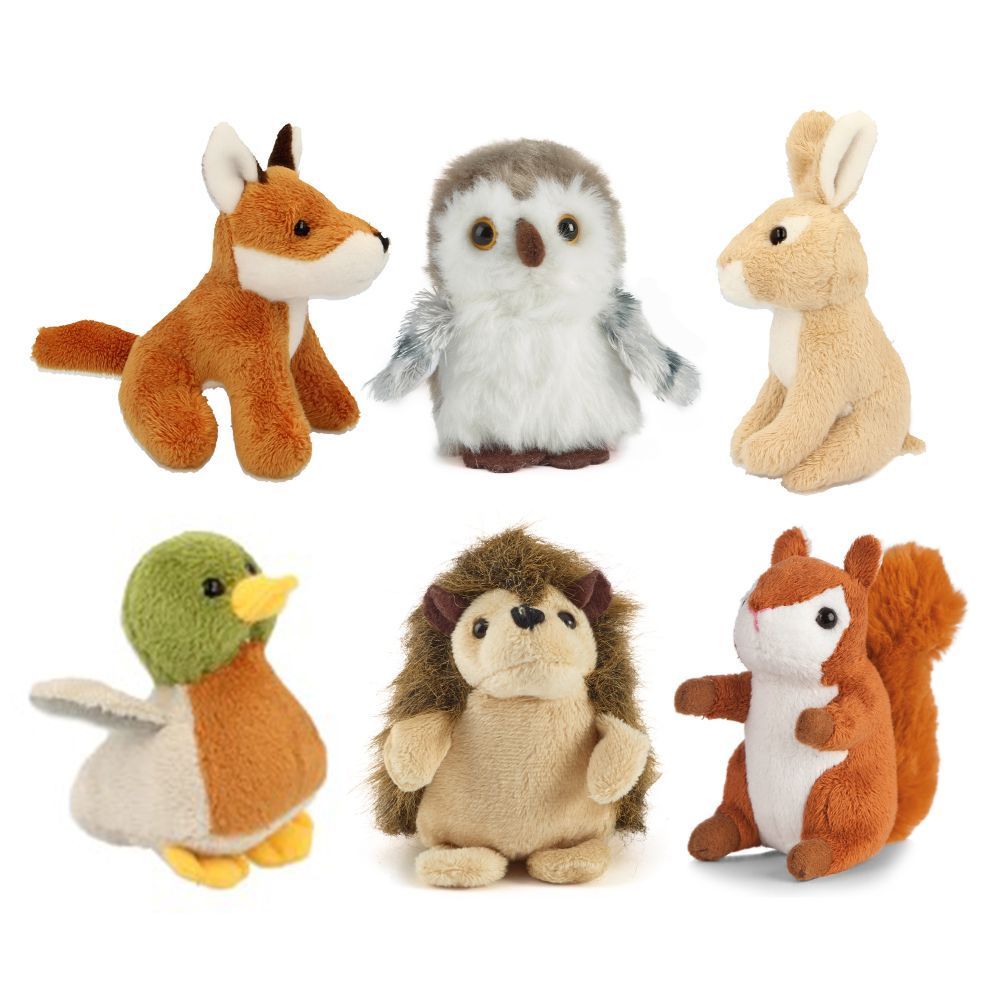 Wildlife Mini Buddies Assorted Soft Toy 0+