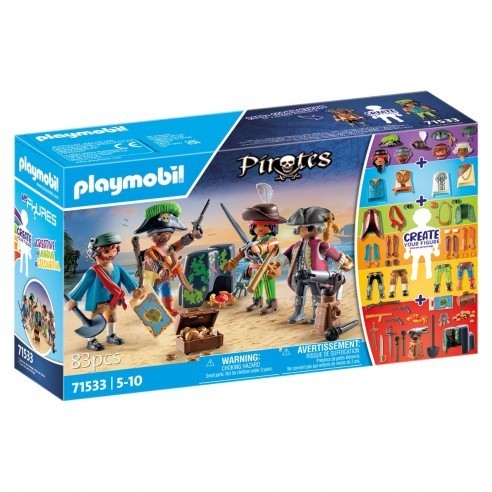 Playmobil Pirates Figures Set 71533 4+