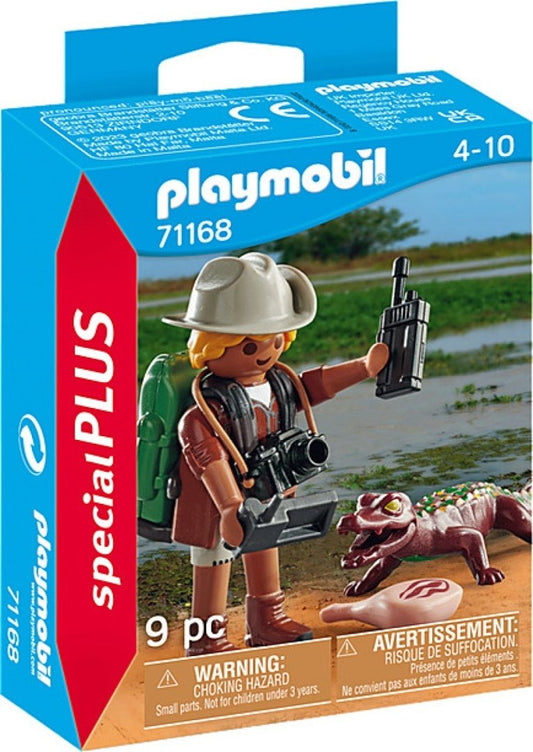 Playmobil  71168 Special Plus Researcher with Caiman 4+