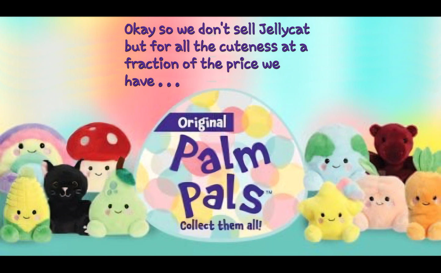 Amanita the Mushroom Palm Pals 5" Plush Soft Toys by Aurora 0+