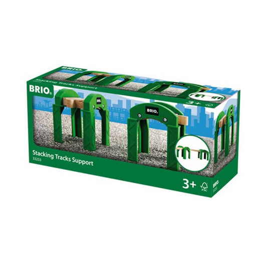 BRIO Stacking Tracks Supports for Train Bridges 33253 3+