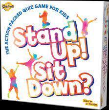 Stand Up Sit Down Board Game 8+ By Cheatwell Games